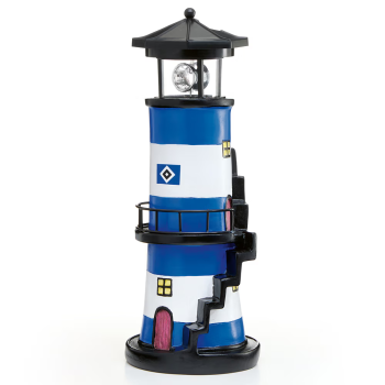 Hamburger SV HSV Solarlicht "Leuchtturm Treppe" ca. 10,5 x 9,5 x 29,5 cm
